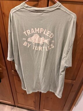 Trampled By Turtles Comfort Colors Sage Graphic Short Sleeve Tee